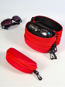 SOLID COLOR SUNGLASSES BAGS(10 Pcs)